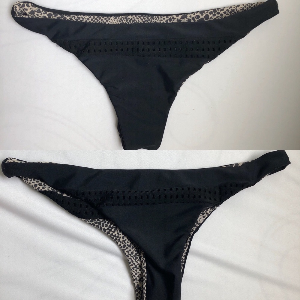BLACK MESH ACACIA BOTTOMS